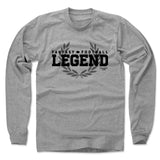 Mens Long Sleeve Heather Gray