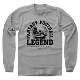 Mens Long Sleeve Heather Gray