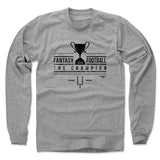 Mens Long Sleeve Heather Gray