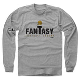 Mens Long Sleeve Heather Gray