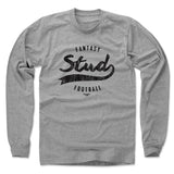 Mens Long Sleeve Heather Gray