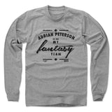 Mens Long Sleeve Heather Gray