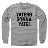 Mens Long Sleeve Heather Gray