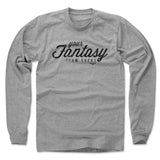 Mens Long Sleeve Heather Gray