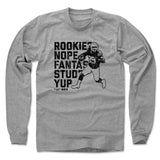 Mens Long Sleeve Heather Gray