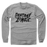Mens Long Sleeve Heather Gray