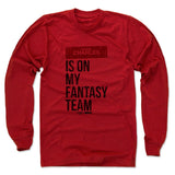 Mens Long Sleeve Red