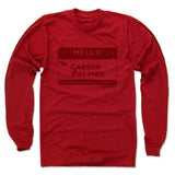 Mens Long Sleeve Red