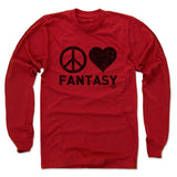 Mens Long Sleeve Red