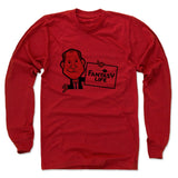 Mens Long Sleeve Red