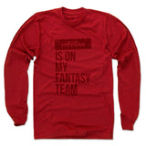 Mens Long Sleeve Red