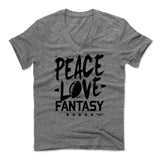 Mens Men's V-Neck Heather Gray