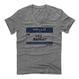 Mens Men's V-Neck Heather Gray