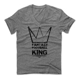 Mens Men's V-Neck Heather Gray