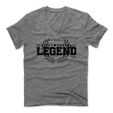 Mens Men's V-Neck Heather Gray