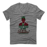 Mens Men's V-Neck Heather Gray