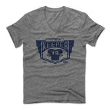 Mens Men's V-Neck Heather Gray