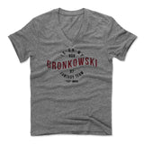 Mens Men's V-Neck Heather Gray