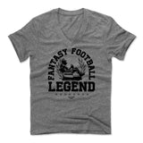 Mens Men's V-Neck Heather Gray