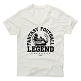 Mens Men's V-Neck Ivory