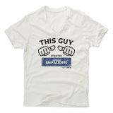 Mens Men's V-Neck Ivory