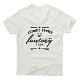 Mens Men's V-Neck Ivory