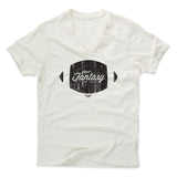 Mens Men's V-Neck Ivory