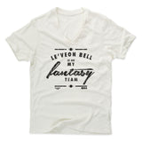 Mens Men's V-Neck Ivory