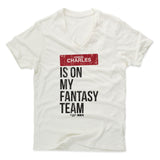 Mens Men's V-Neck Ivory