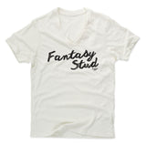 Mens Men's V-Neck Ivory