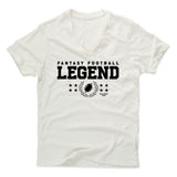 Mens Men's V-Neck Ivory