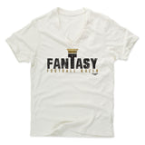 Mens Men's V-Neck Ivory
