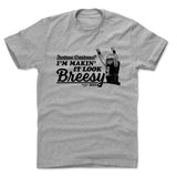 Mens Cotton T-Shirt Heather Gray