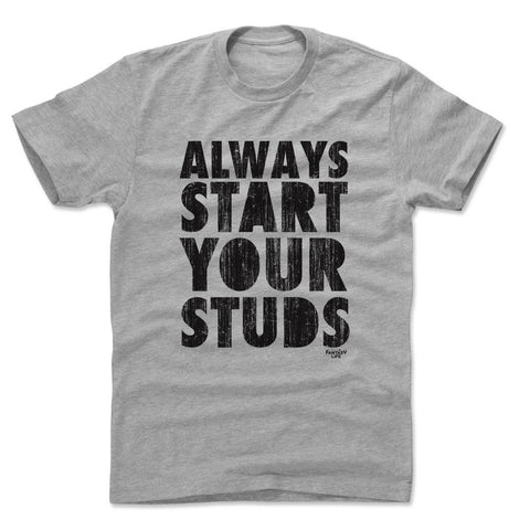 Mens Cotton T-Shirt Heather Gray