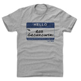 Mens Cotton T-Shirt Heather Gray