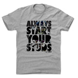 Mens Cotton T-Shirt Heather Gray