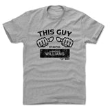 Mens Cotton T-Shirt Heather Gray