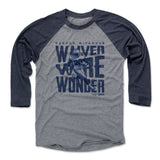 Mens Baseball T-Shirt Navy / Heather Gray