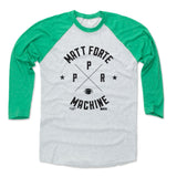 Mens Baseball T-Shirt Green / Ash