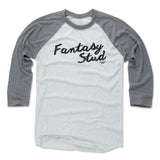 Mens Baseball T-Shirt Heather Gray / Ash