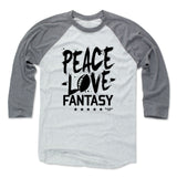 Mens Baseball T-Shirt Heather Gray / Ash