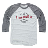 Mens Baseball T-Shirt Heather Gray / Ash