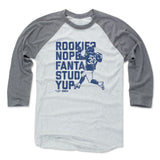 Mens Baseball T-Shirt Heather Gray / Ash