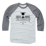 Mens Baseball T-Shirt Heather Gray / Ash