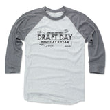 Mens Baseball T-Shirt Heather Gray / Ash