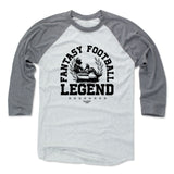 Mens Baseball T-Shirt Heather Gray / Ash