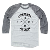 Mens Baseball T-Shirt Heather Gray / Ash