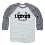 Mens Baseball T-Shirt Heather Gray / Ash