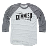 Mens Baseball T-Shirt Heather Gray / Ash