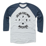 Mens Baseball T-Shirt Indigo / Ash